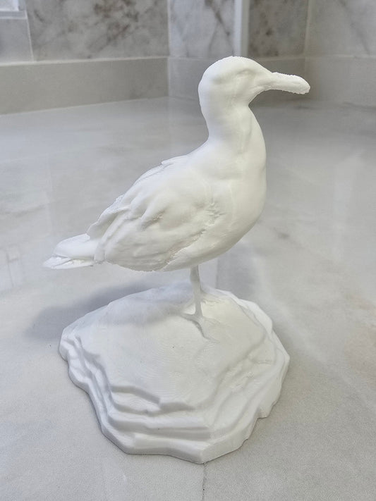 Gaviota — Escultura decorativa artesanal | Atenea