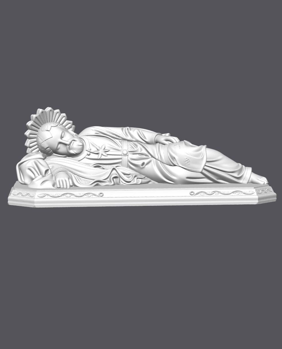 San José dormido — Escultura decorativa artesanal | Atenea