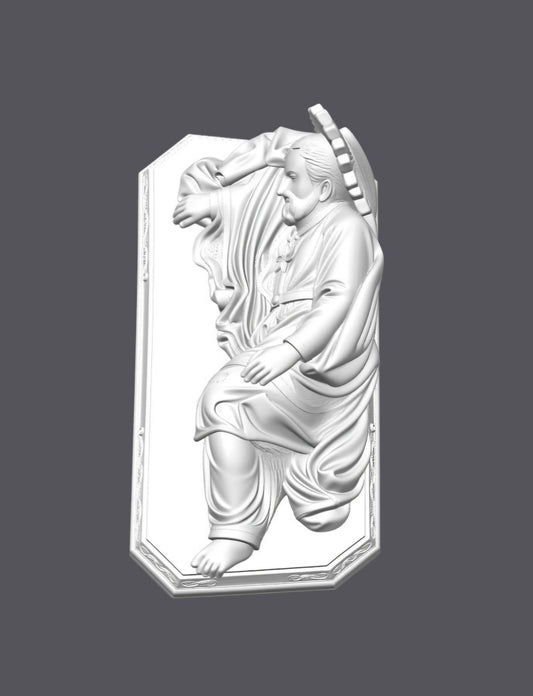 San José dormido — Escultura decorativa artesanal | Atenea