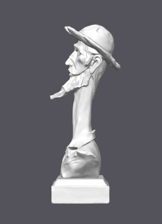 Busto Don Quijote — Escultura decorativa artesanal | Atenea