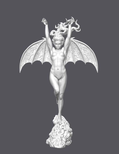 Batwoman — Escultura decorativa artesanal | Atenea