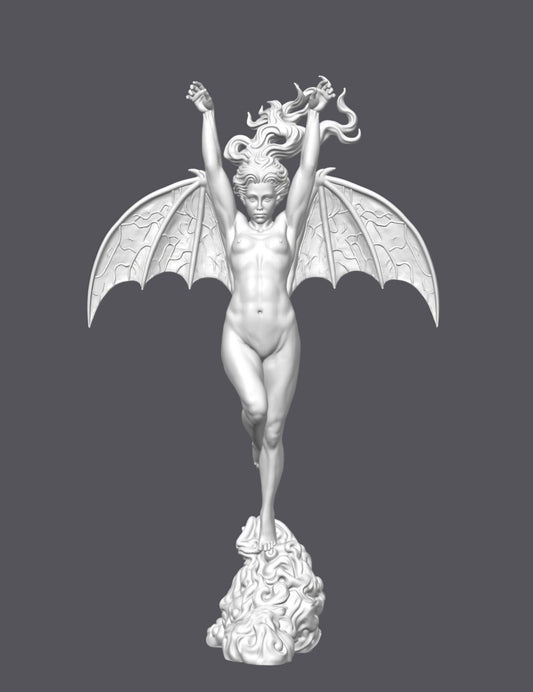 Batwoman — Escultura decorativa artesanal | Atenea