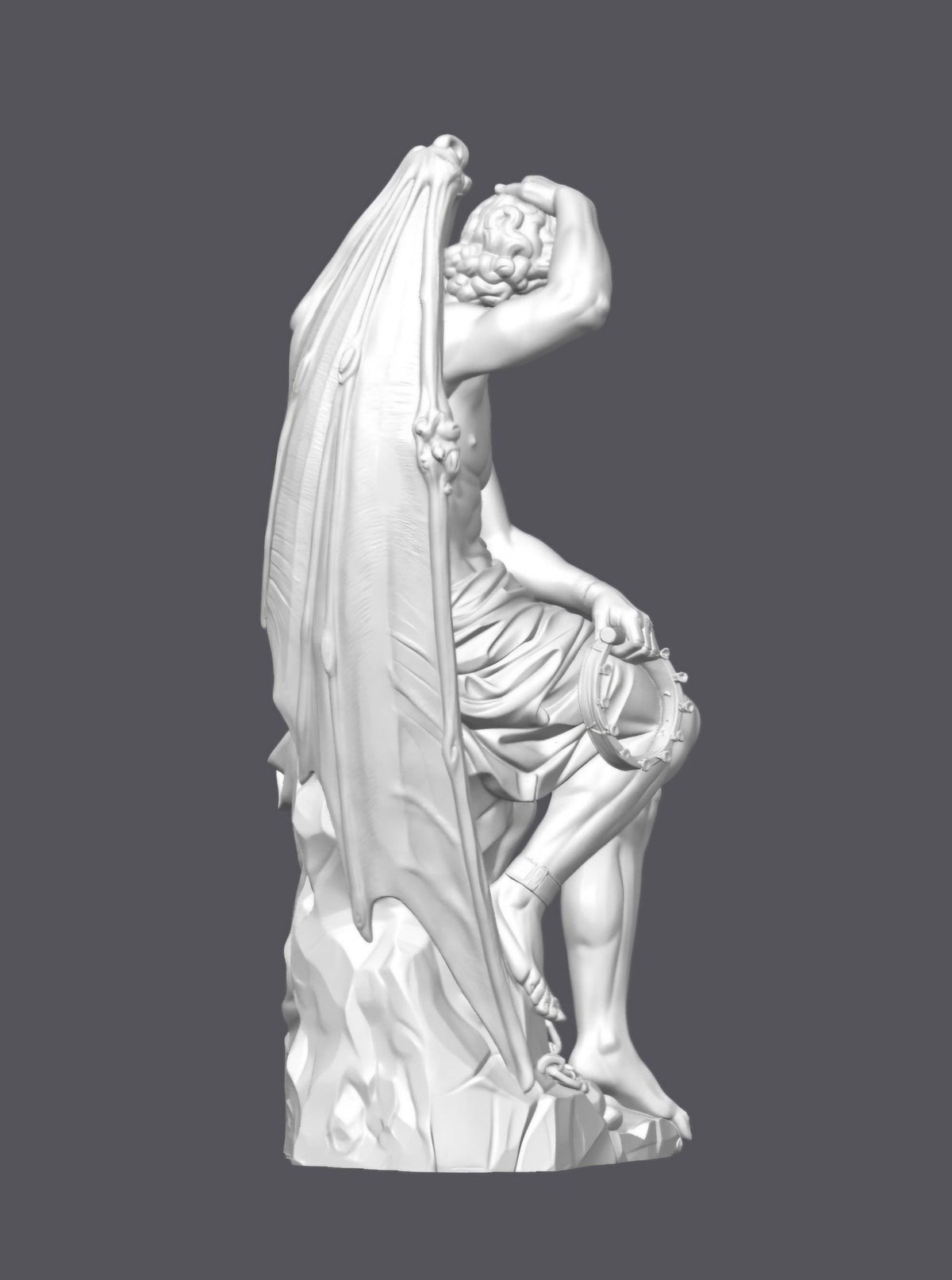 Lucifer — Escultura decorativa artesanal | Atenea