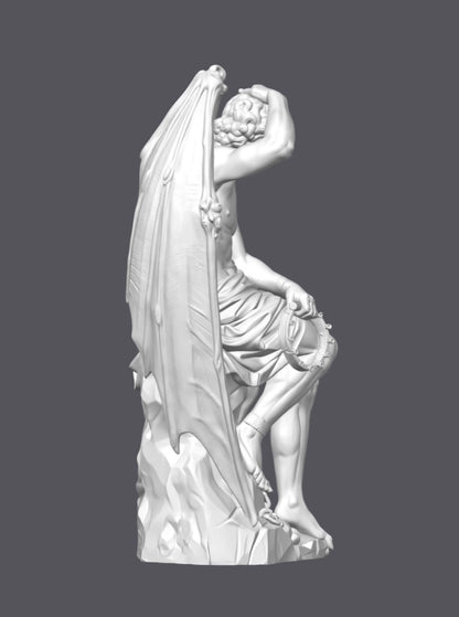 Lucifer — Escultura decorativa artesanal | Atenea