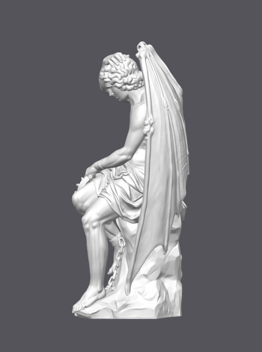 Lucifer — Escultura decorativa artesanal | Atenea