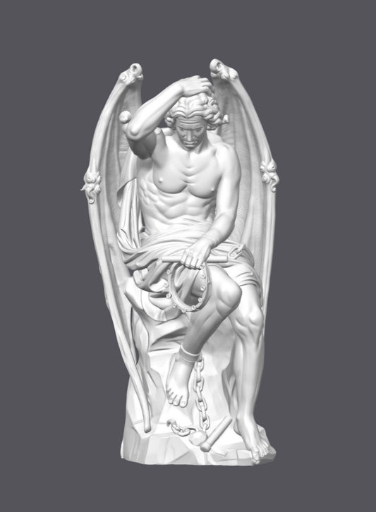 Lucifer — Escultura decorativa artesanal | Atenea