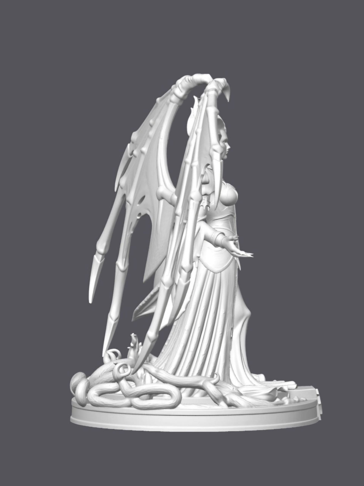 Lilith — Escultura decorativa artesanal | Atenea