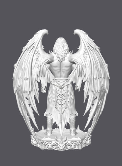 Demonio — Escultura decorativa artesanal | Atenea