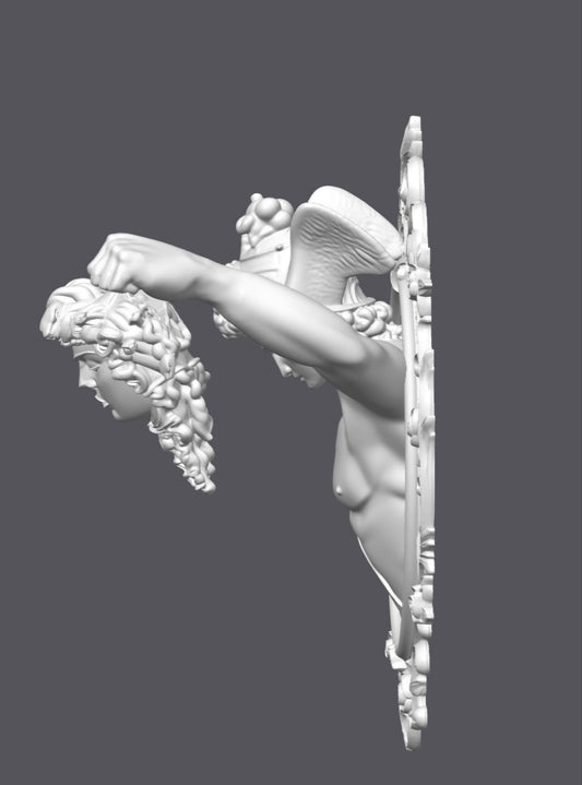 Perseo con medusa — Escultura decorativa artesanal | Atenea