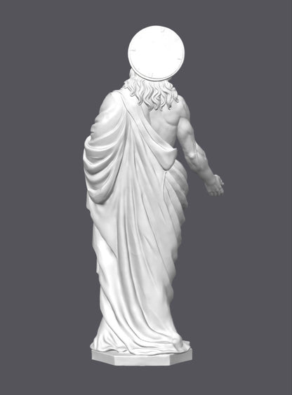 Cristo, Sagrado corazón — Escultura decorativa artesanal | Atenea