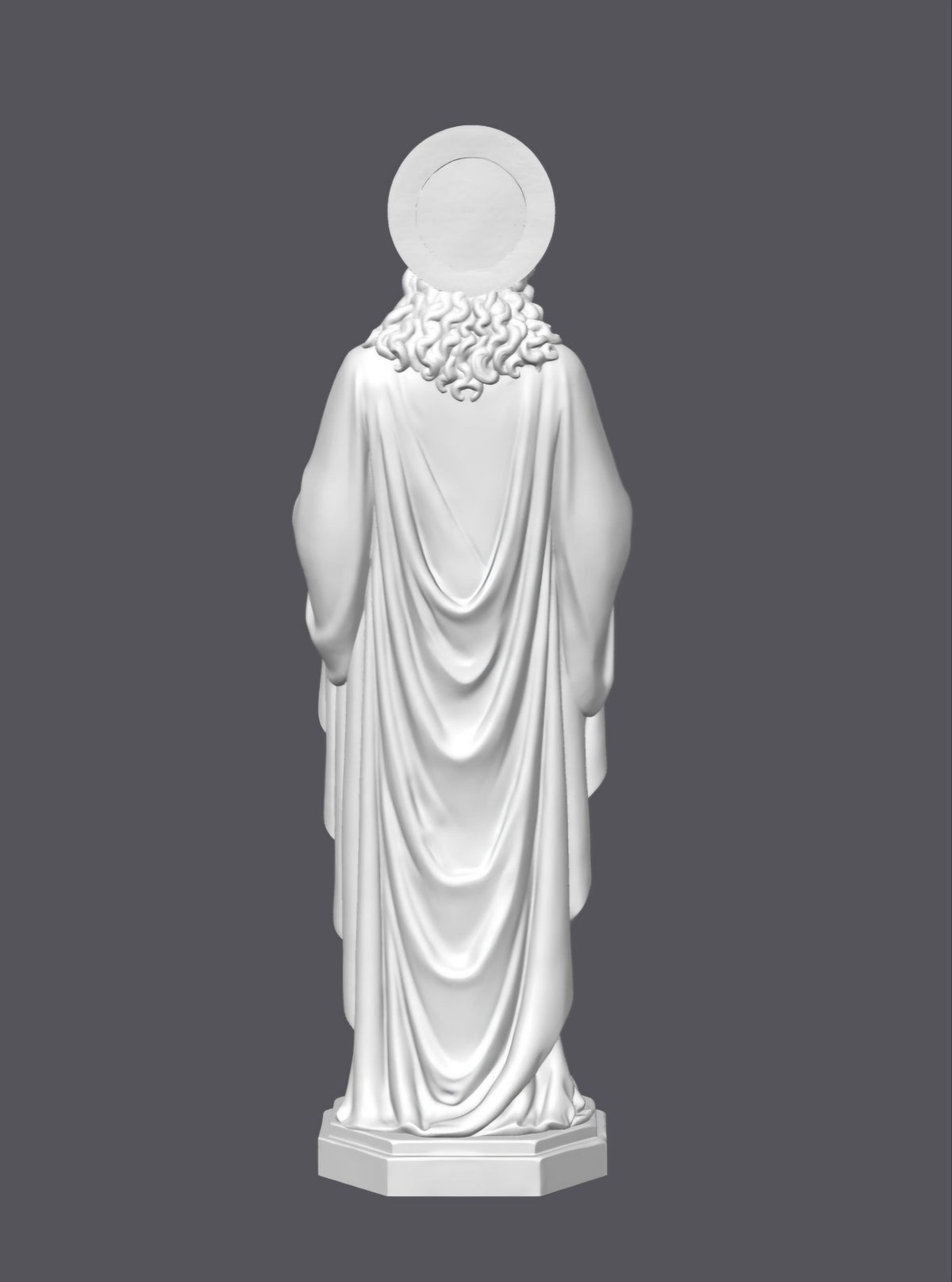 Cristo, Sagrado corazón — Escultura decorativa artesanal | Atenea