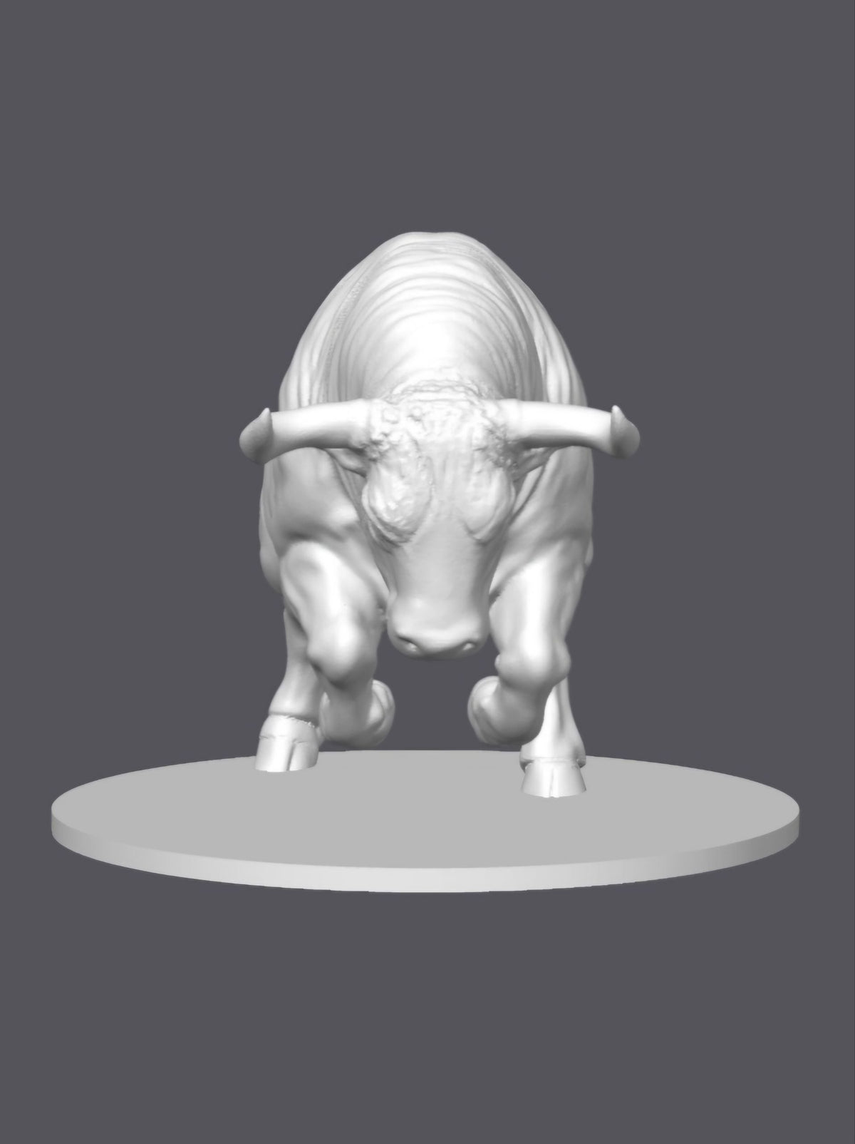 Toro — Escultura decorativa artesanal | Atenea