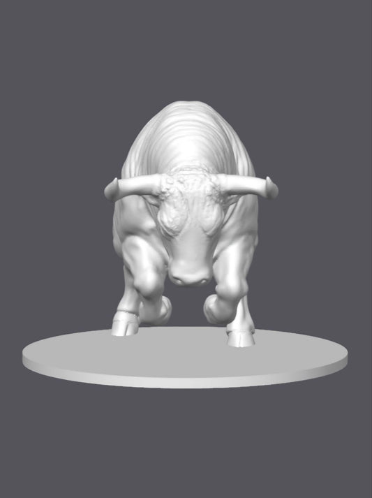 Toro — Escultura decorativa artesanal | Atenea