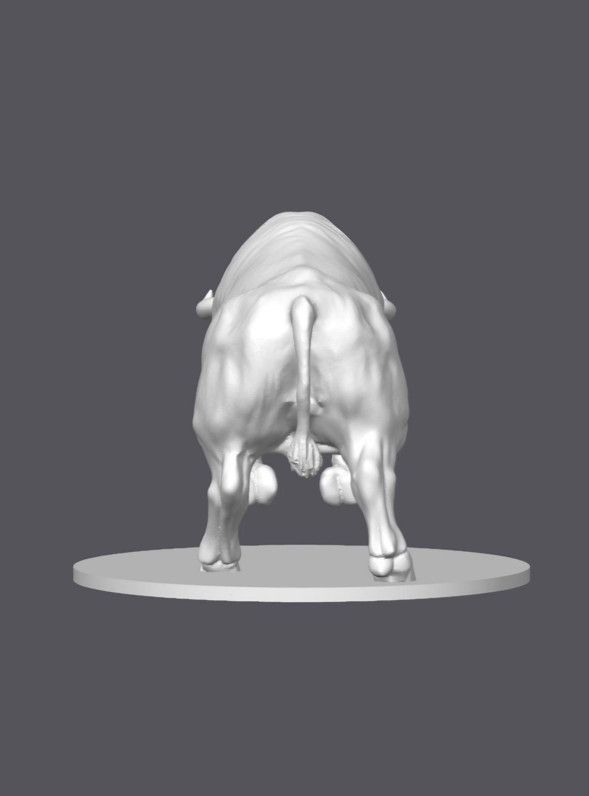 Toro — Escultura decorativa artesanal | Atenea