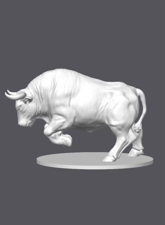 Toro — Escultura decorativa artesanal | Atenea
