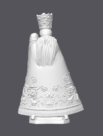 Virgen de los desamparados — Escultura decorativa artesanal | Atenea