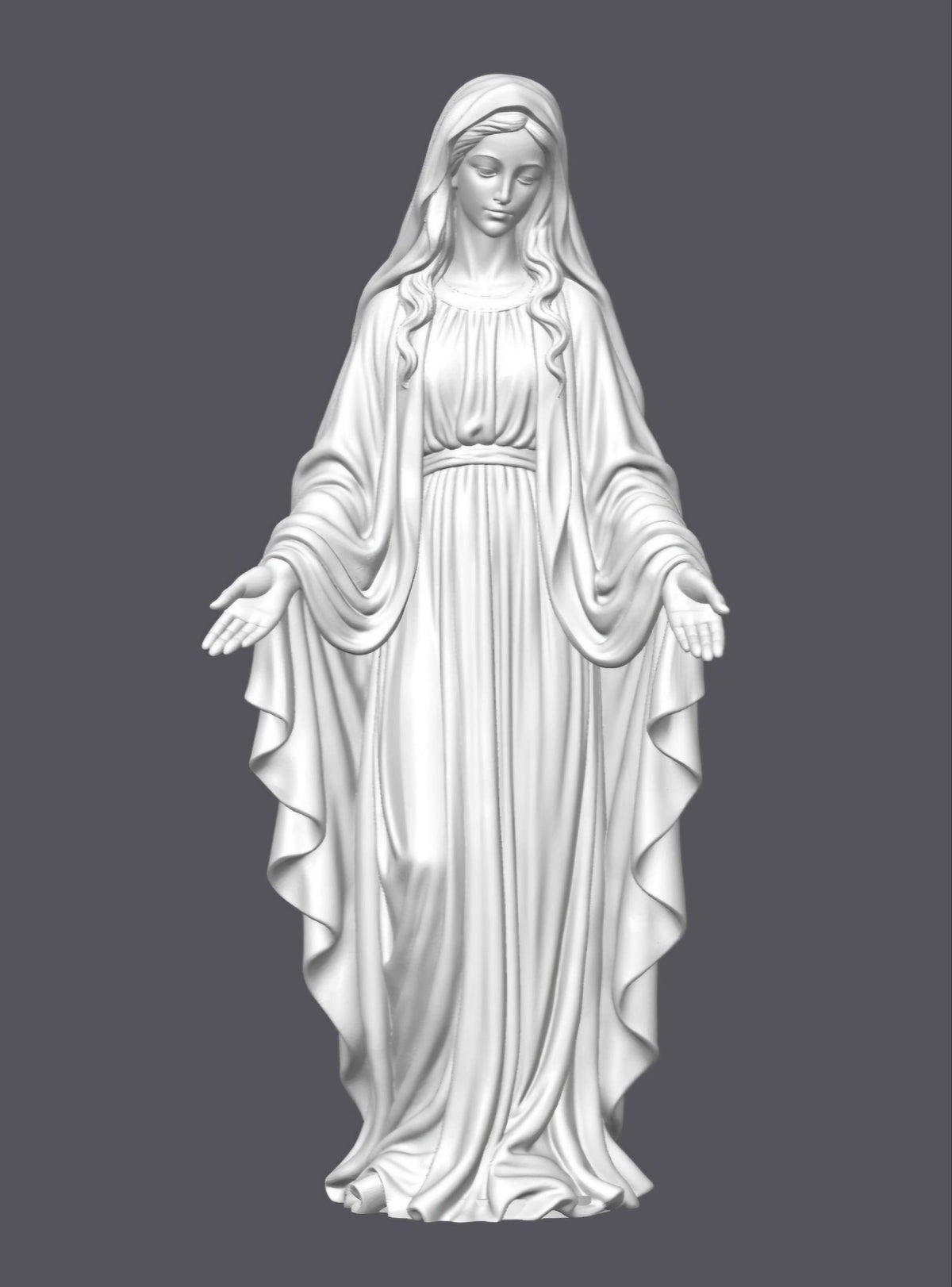 Virgen María — Escultura decorativa artesanal | Atenea