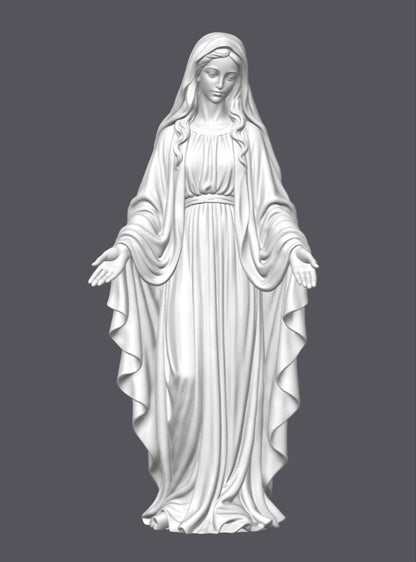 Virgen María — Escultura decorativa artesanal | Atenea