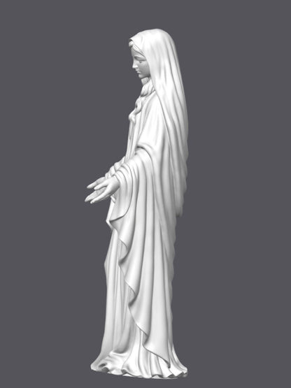 Virgen María — Escultura decorativa artesanal | Atenea