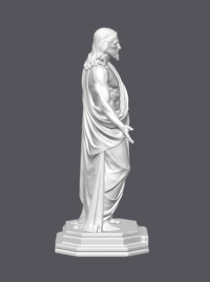 Cristo resucitado — Escultura decorativa artesanal | Atenea