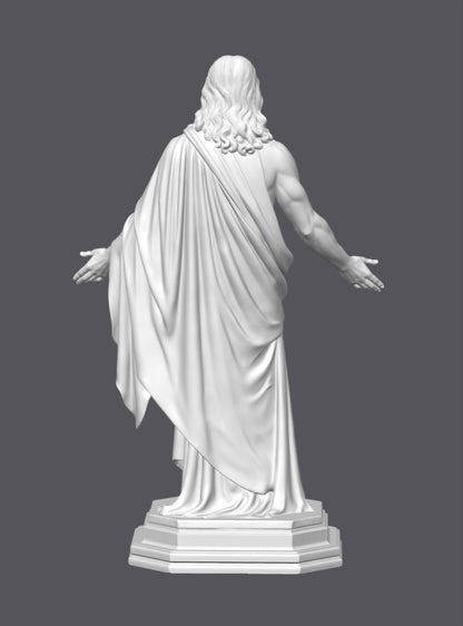 Cristo resucitado — Escultura decorativa artesanal | Atenea