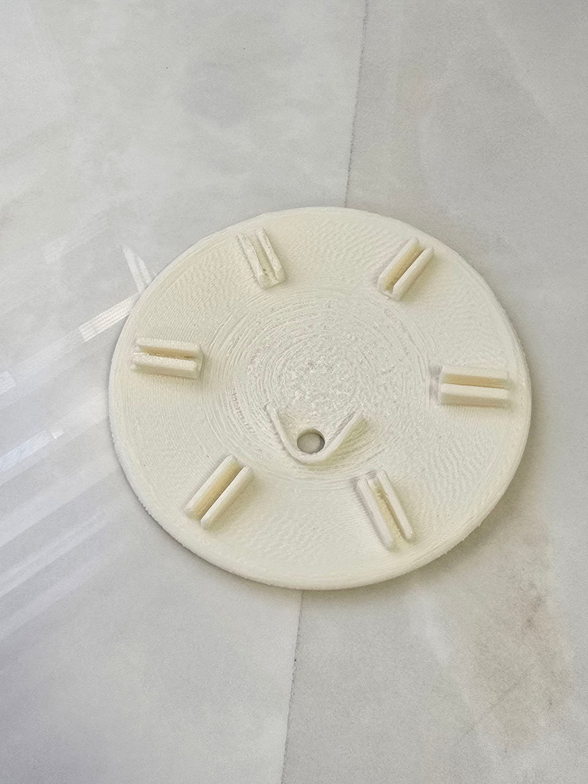 Tapa para desagüe Viega tempoplex 120mm — Escultura decorativa artesanal | Atenea