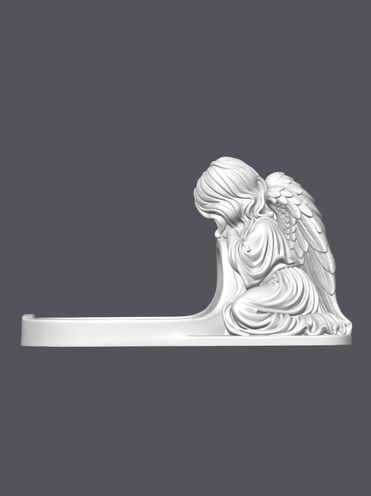 Bandeja ángel  — Escultura decorativa artesanal | Atenea