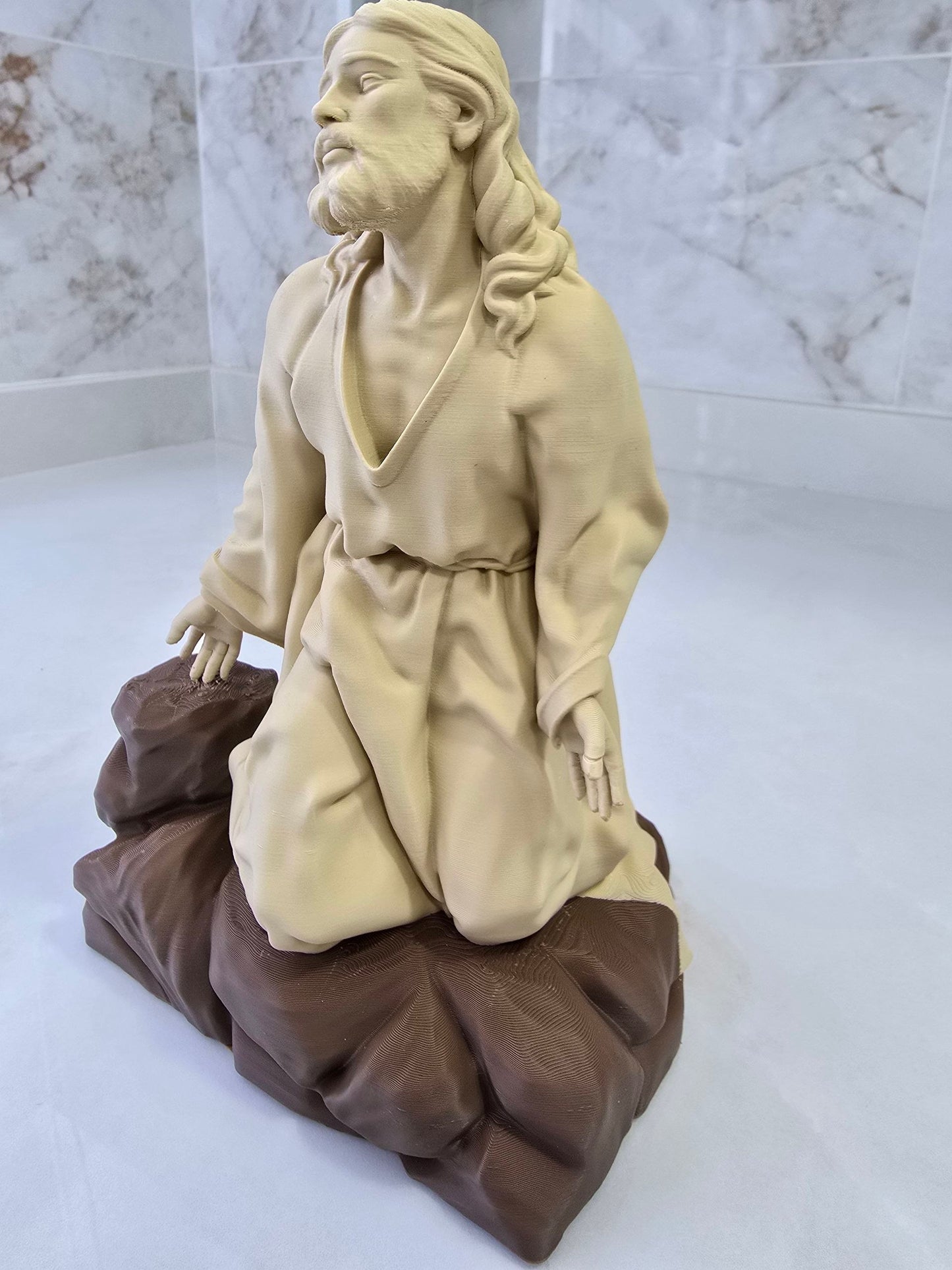 Cristo en el Huerto de Getsemaní — Escultura decorativa artesanal | Atenea