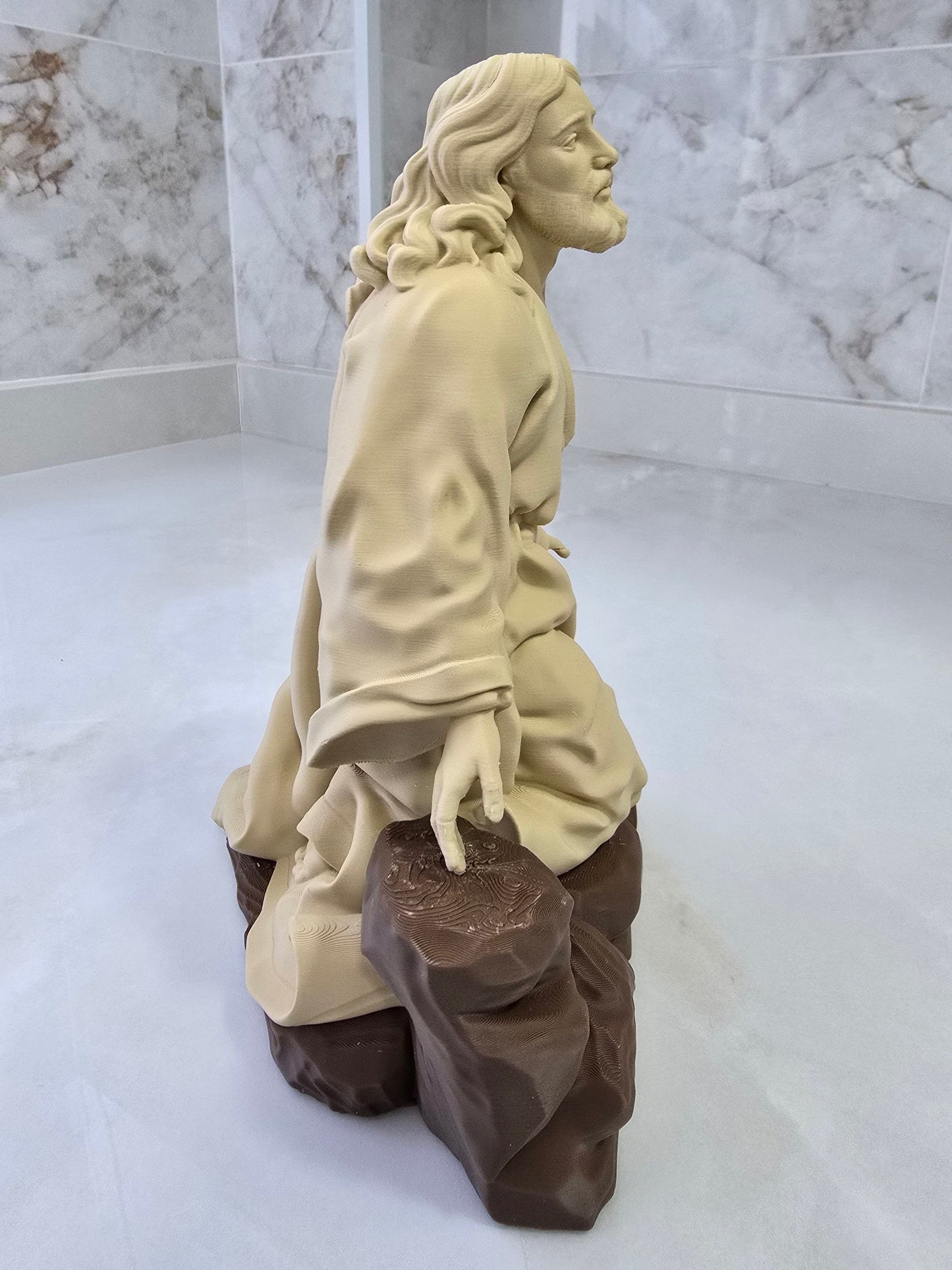 Cristo en el Huerto de Getsemaní — Escultura decorativa artesanal | Atenea