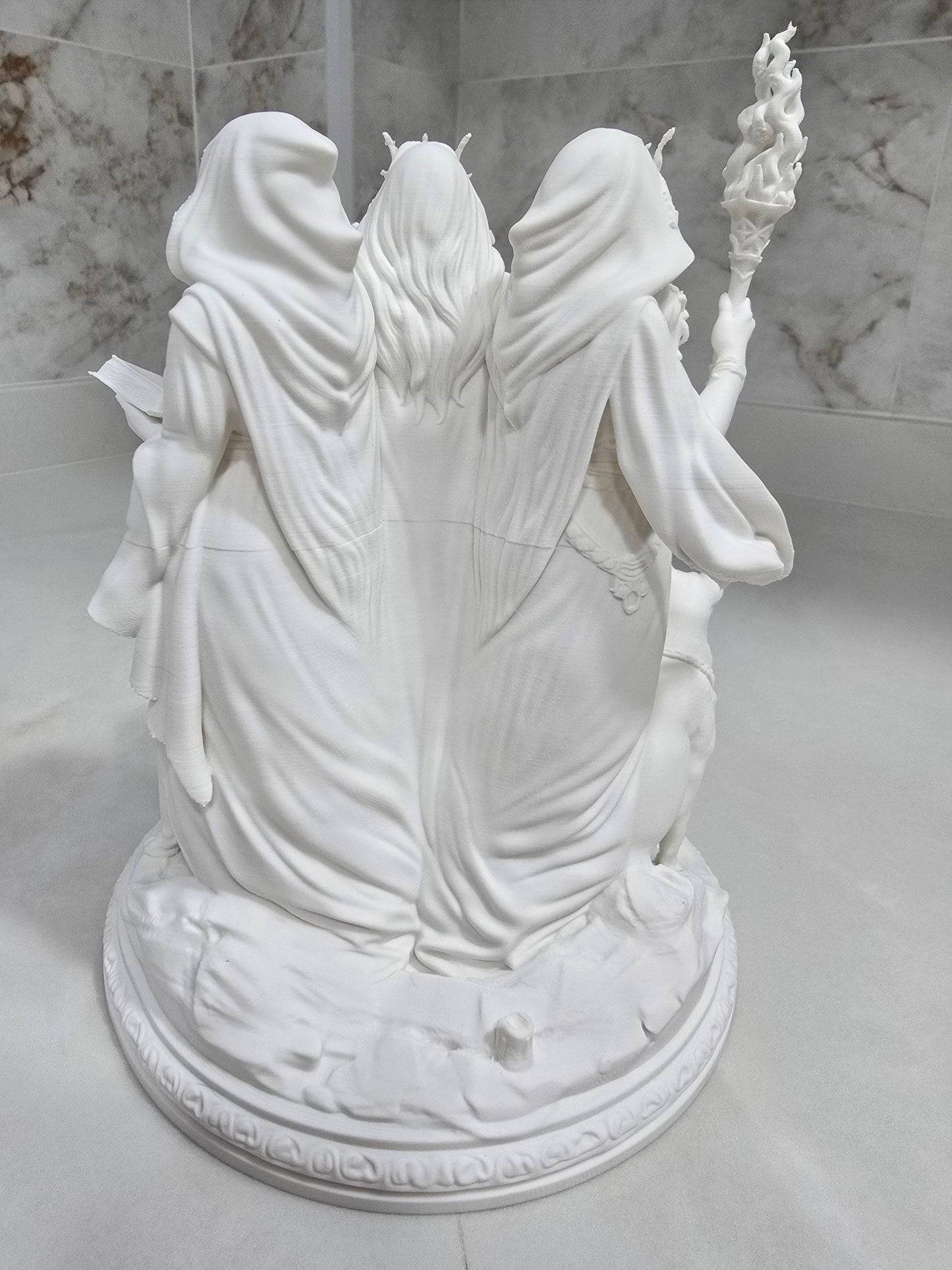 Hécate, escultura triple — Escultura decorativa artesanal | Atenea