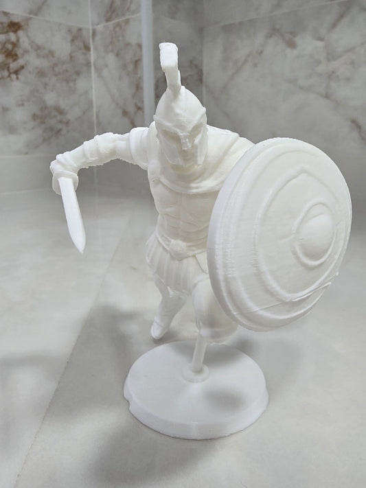 Espartaco luchando — Escultura decorativa artesanal | Atenea