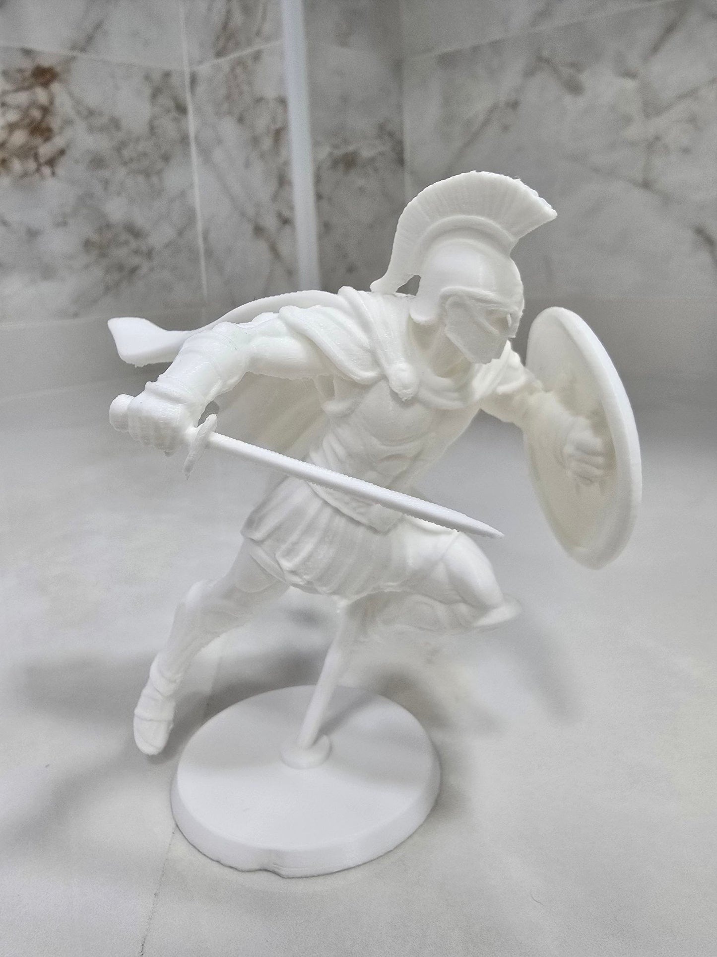 Espartaco luchando — Escultura decorativa artesanal | Atenea