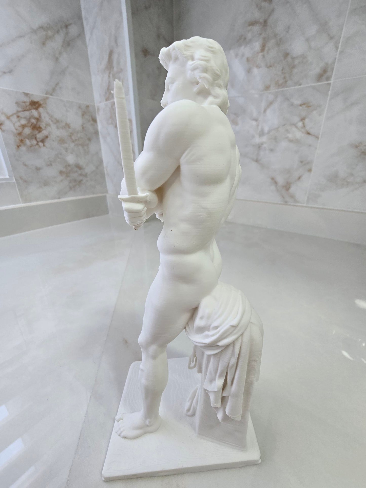 Espartaco — Escultura decorativa artesanal | Atenea