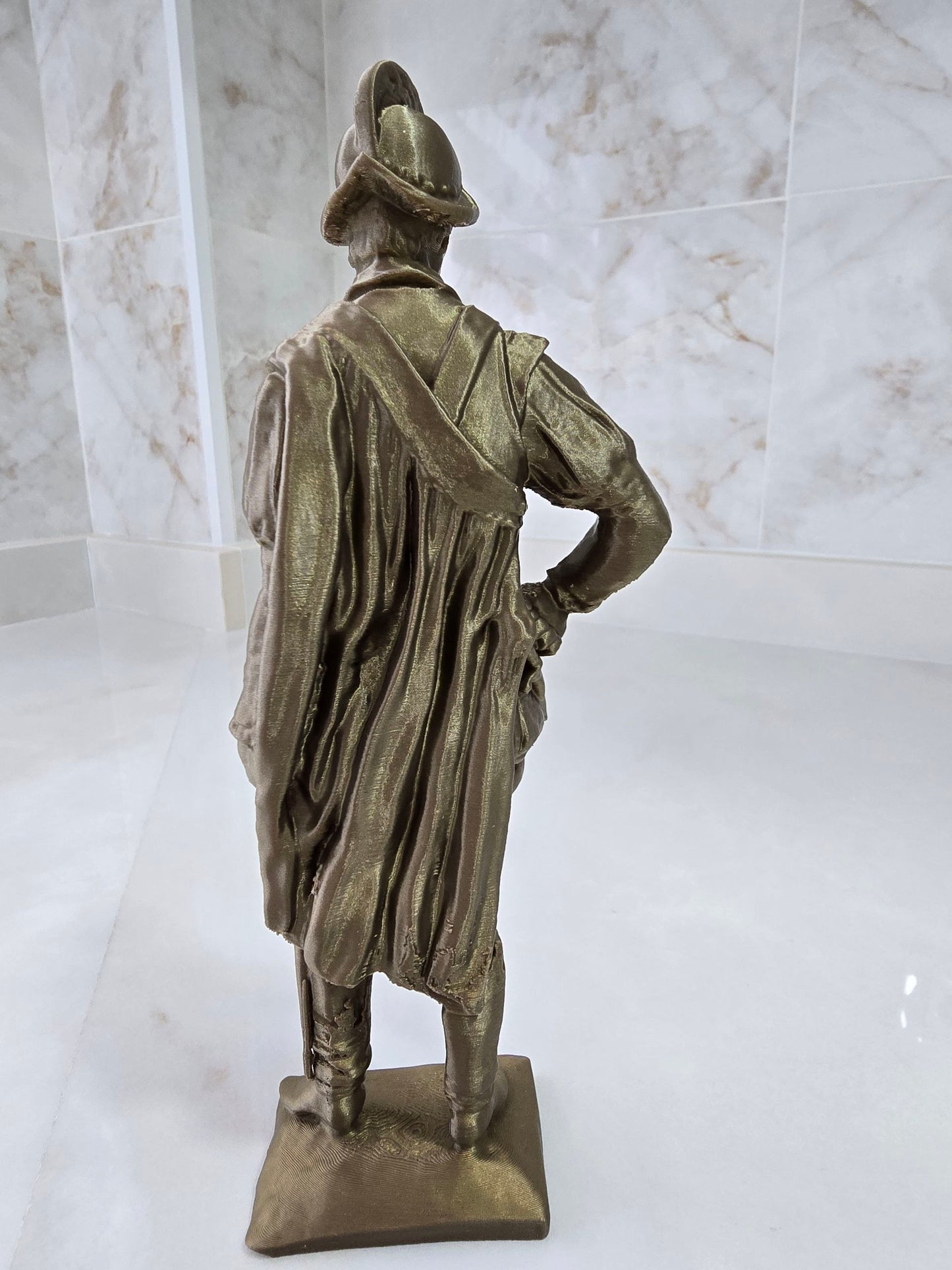 Conquistador español — Escultura decorativa artesanal | Atenea