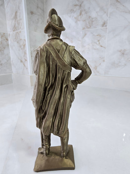 Conquistador español — Escultura decorativa artesanal | Atenea