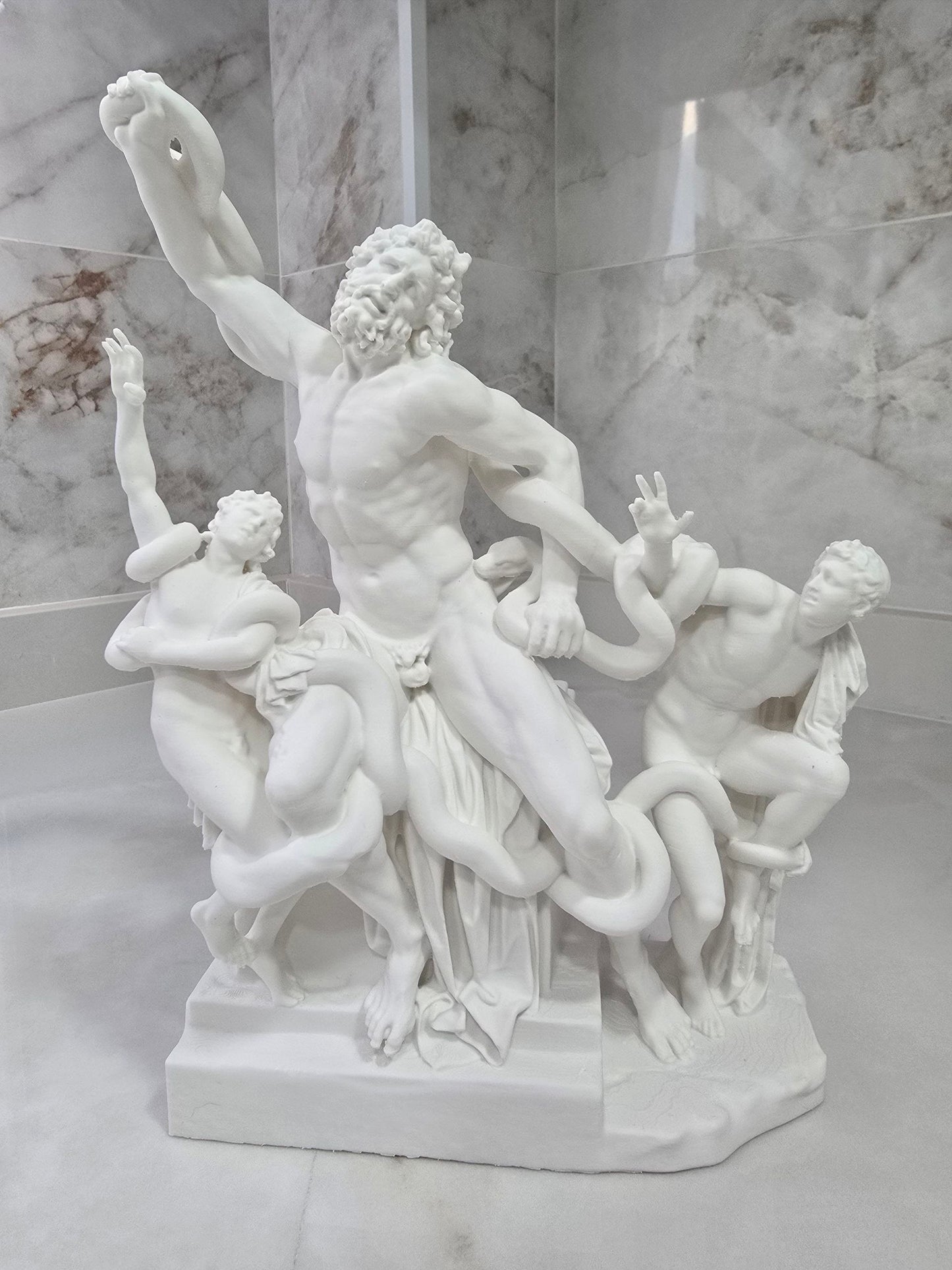 Laocoonte — Escultura decorativa artesanal | Atenea