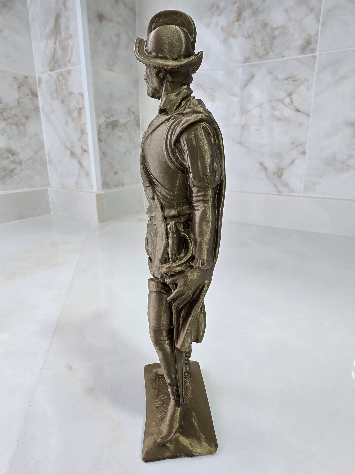 Conquistador español — Escultura decorativa artesanal | Atenea