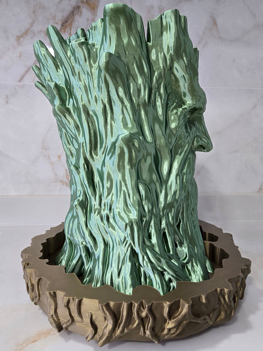 Macetero Ent, El señor de los anillos — Escultura decorativa artesanal | Atenea