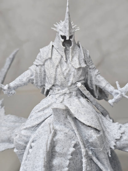 Rey brujo Angmar, El señor de los anillos— Escultura decorativa artesanal | Atenea