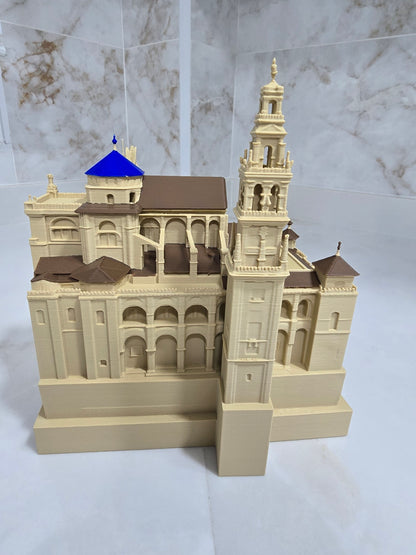 Maqueta Puente romano y Mezquita catedral, Córdoba — Escultura decorativa artesanal | Atenea