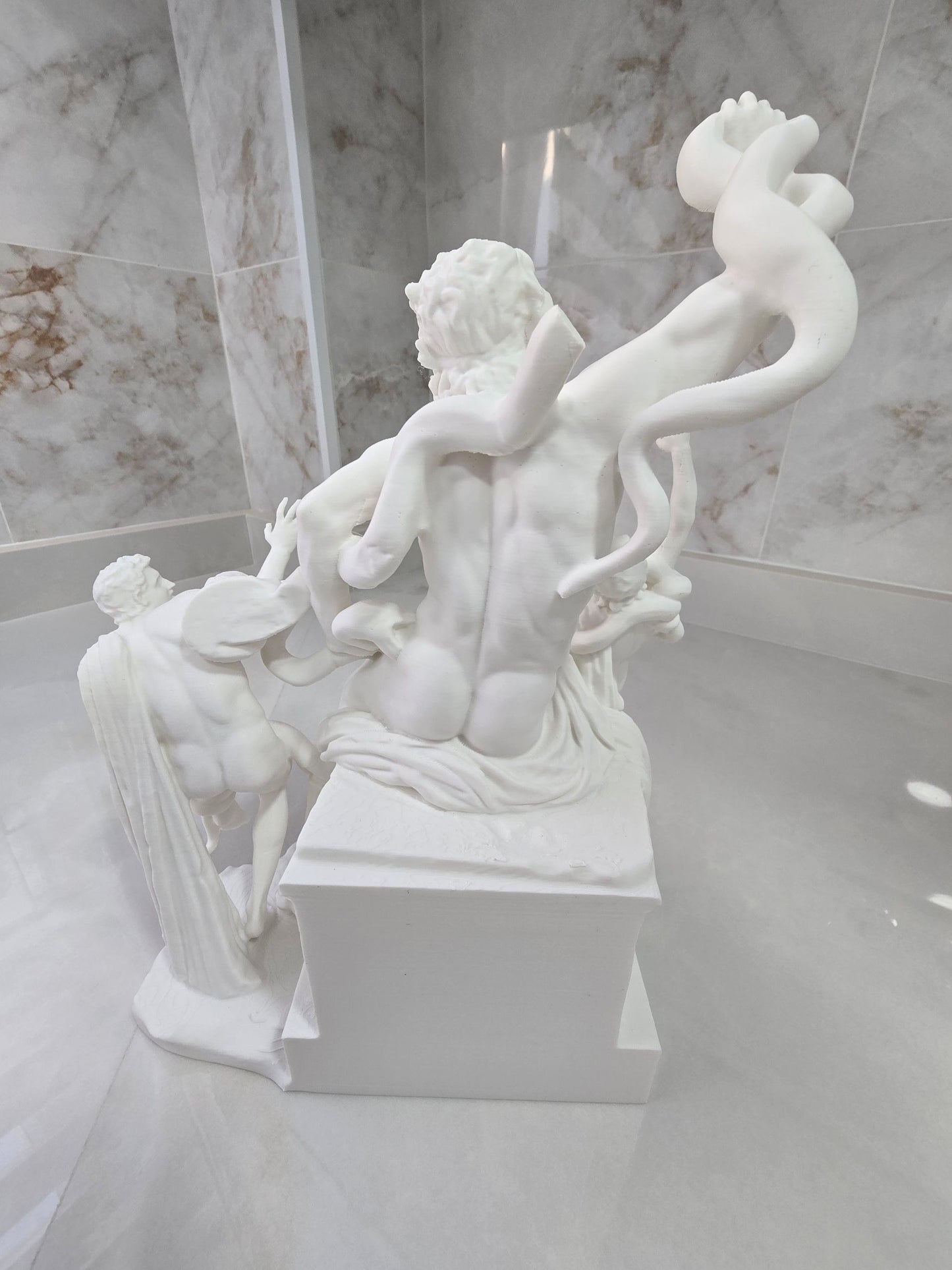 Laocoonte — Escultura decorativa artesanal | Atenea