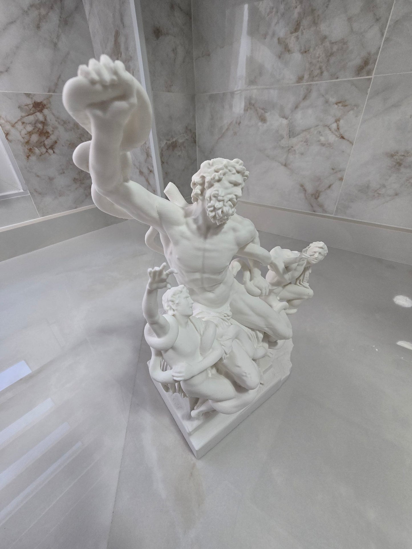 Laocoonte — Escultura decorativa artesanal | Atenea