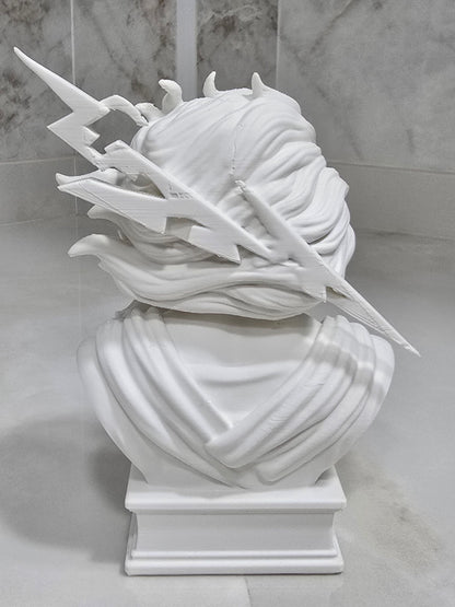 Busto Zeus — Escultura decorativa artesanal | Atenea