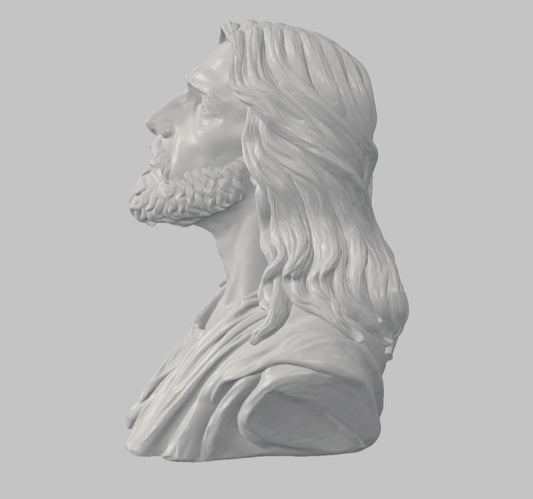Busto de Jesús — Escultura decorativa artesanal | Atenea