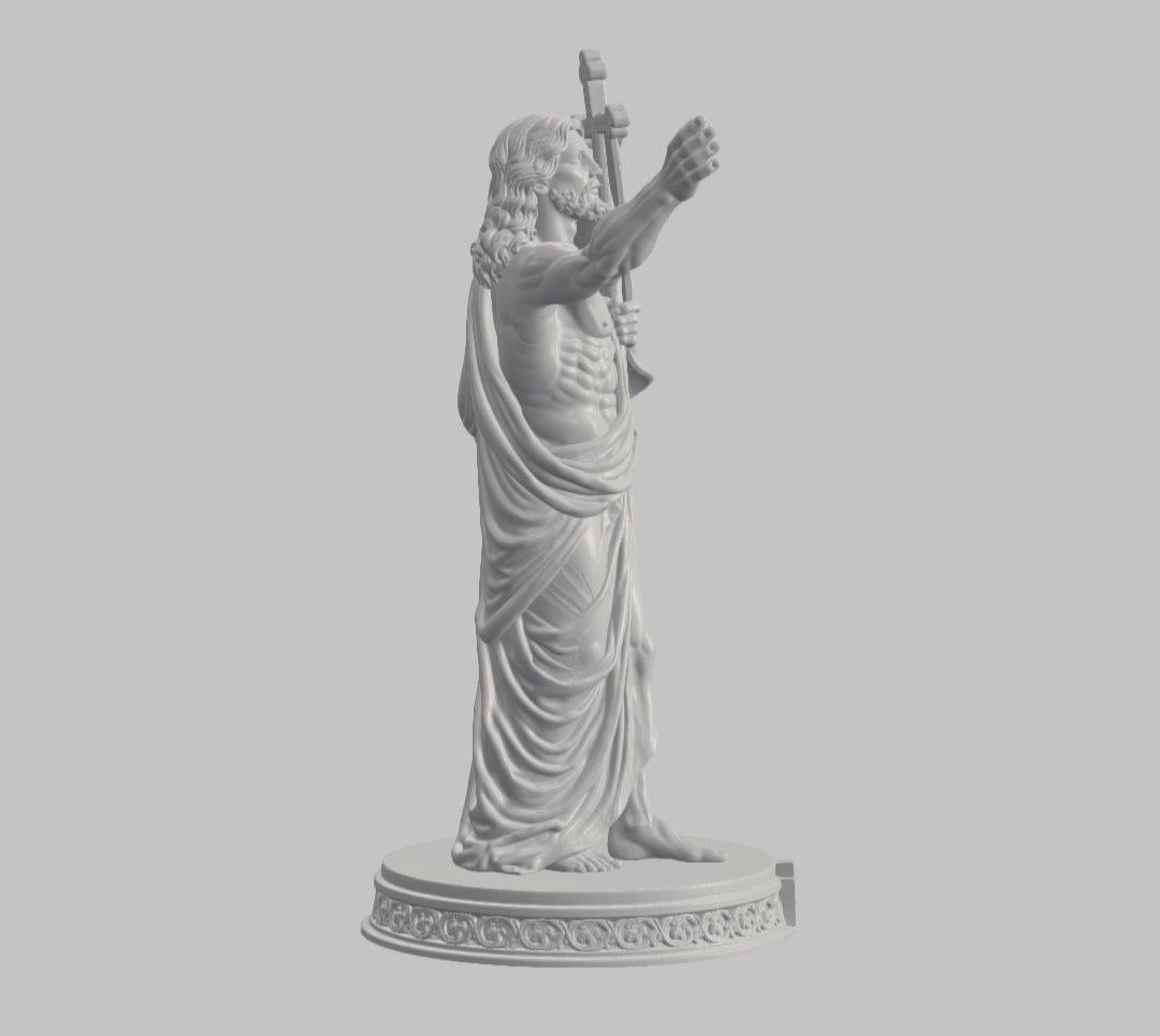 Resurrección de Jesús — Escultura decorativa artesanal | Atenea