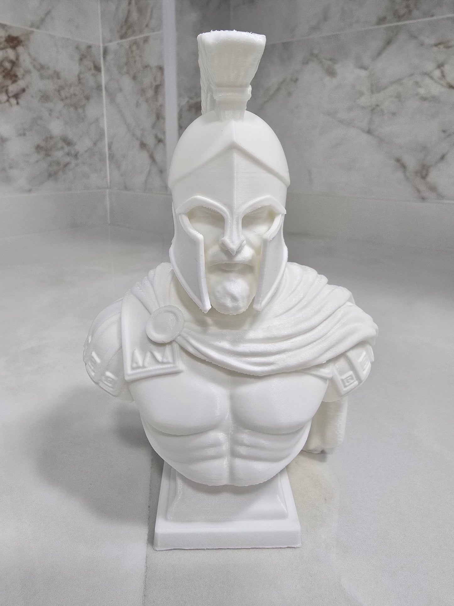Busto de Leónidas — Escultura decorativa artesanal | Atenea