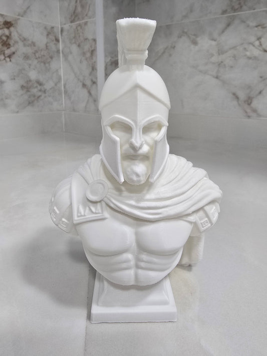 Busto de Leónidas — Escultura decorativa artesanal | Atenea