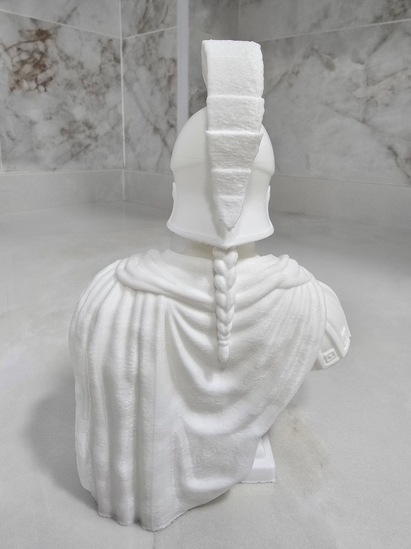 Busto de Leónidas — Escultura decorativa artesanal | Atenea