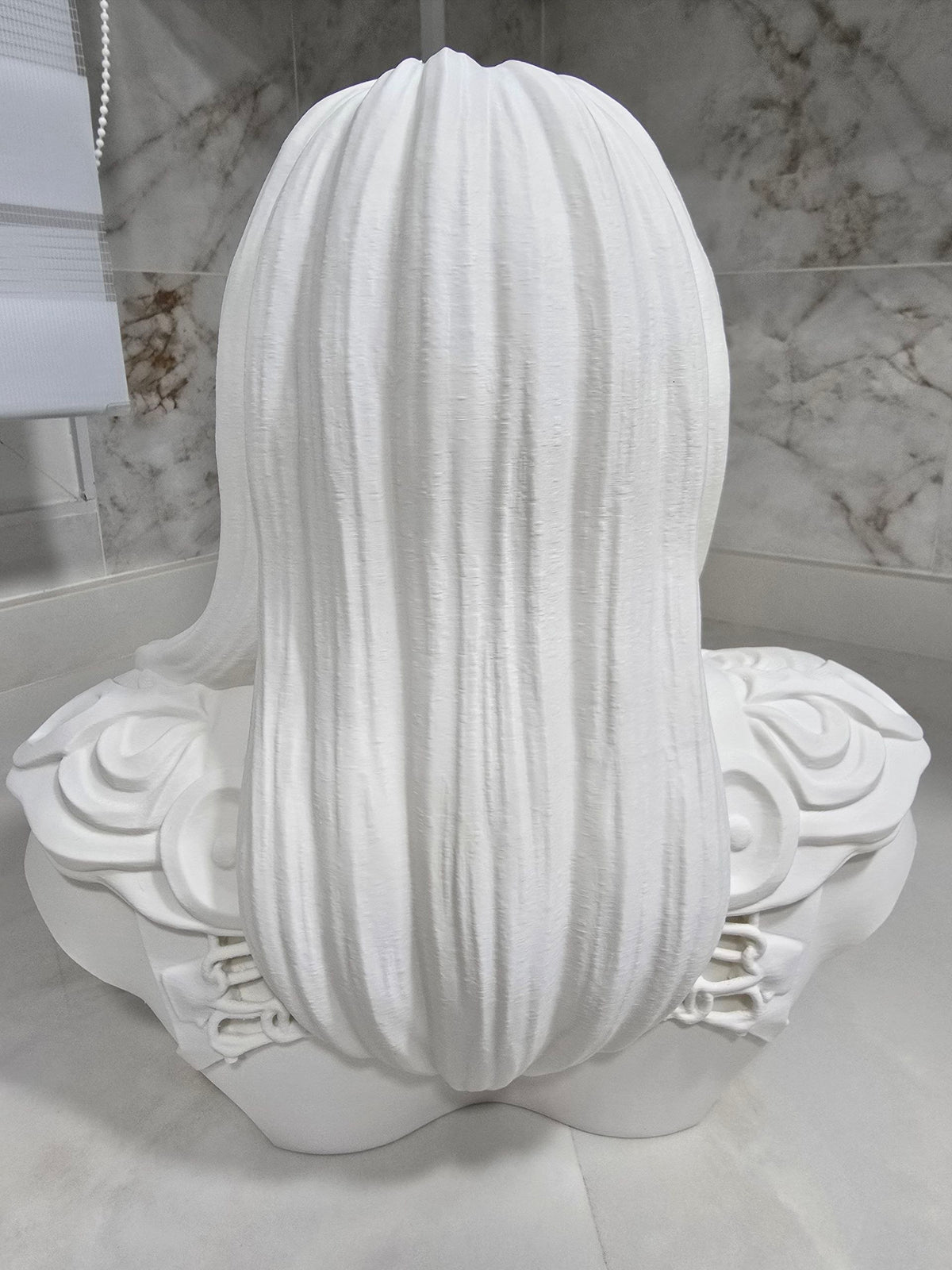 Busto de Xena, princesa guerrera — Escultura decorativa artesanal | Atenea