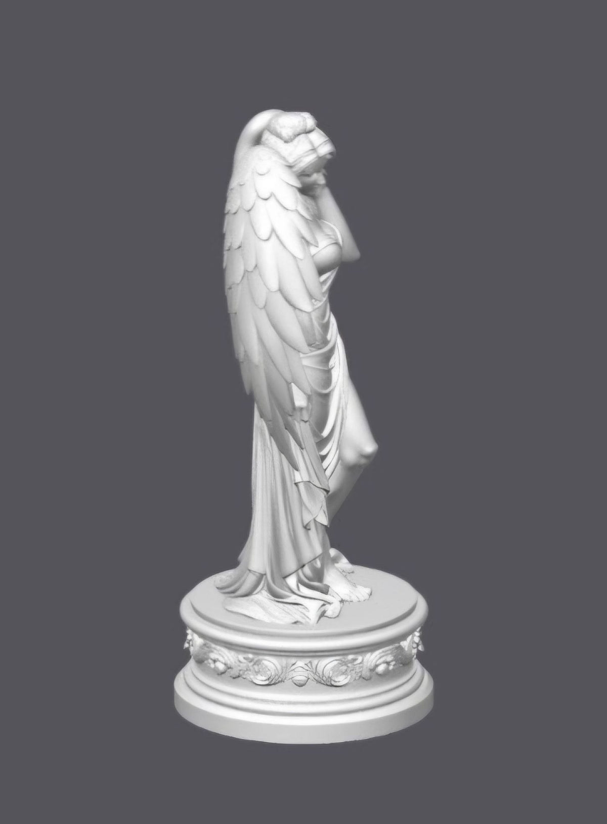 Ángel femenino — Escultura decorativa artesanal | Atenea